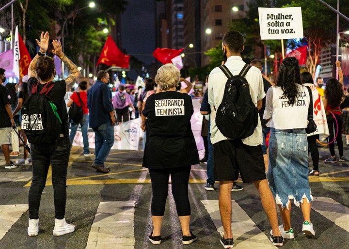 Ženy vo svete - brazílsky protest proti femicídam